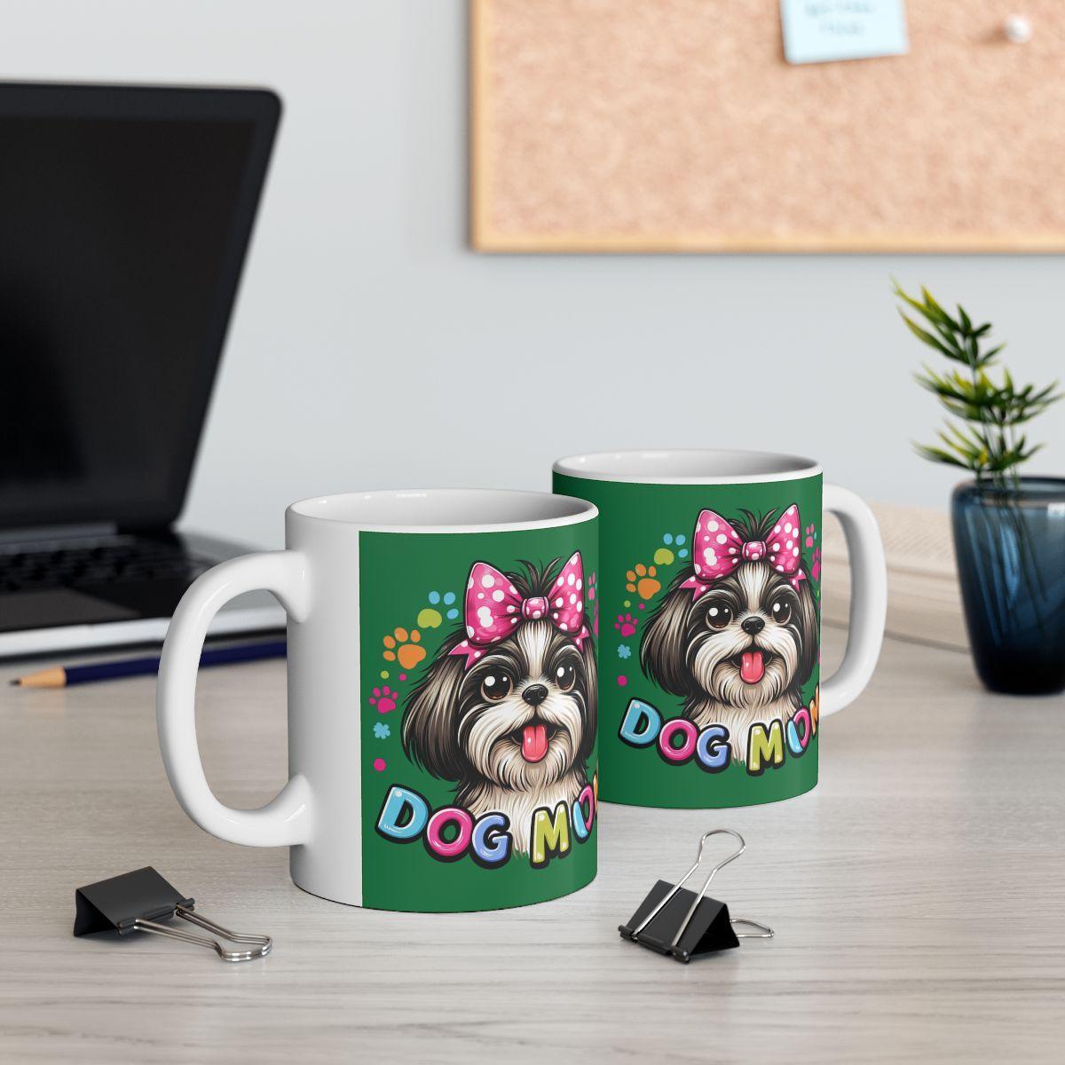 Shih Tzu Dog Mom Ceramic Mug - Shih Tzu Gifts