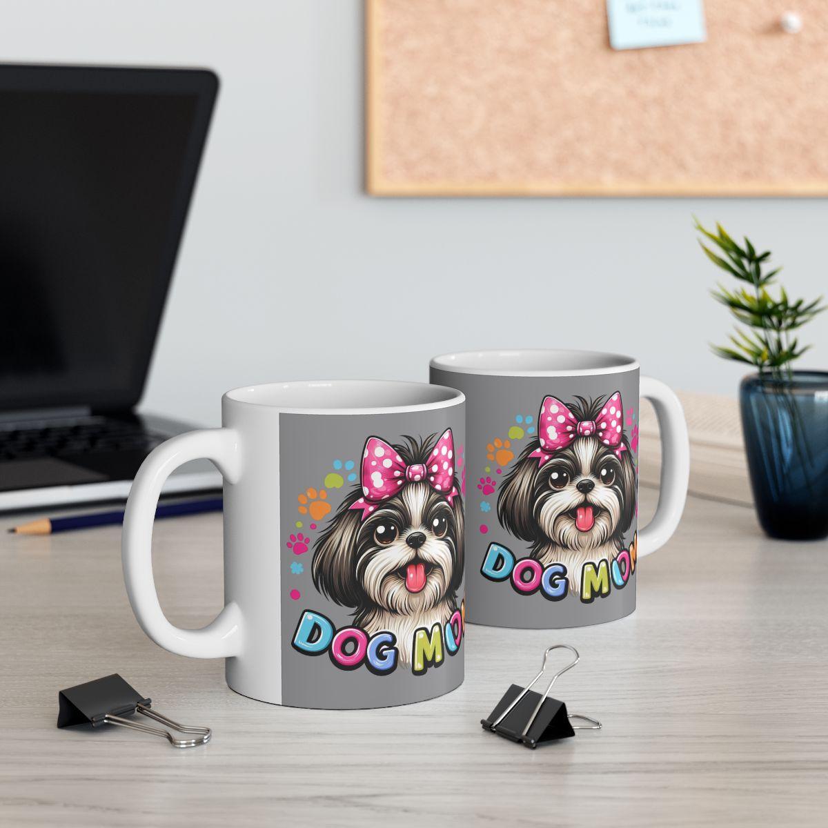 Shih Tzu Dog Mom Ceramic Mug - Shih Tzu Gifts