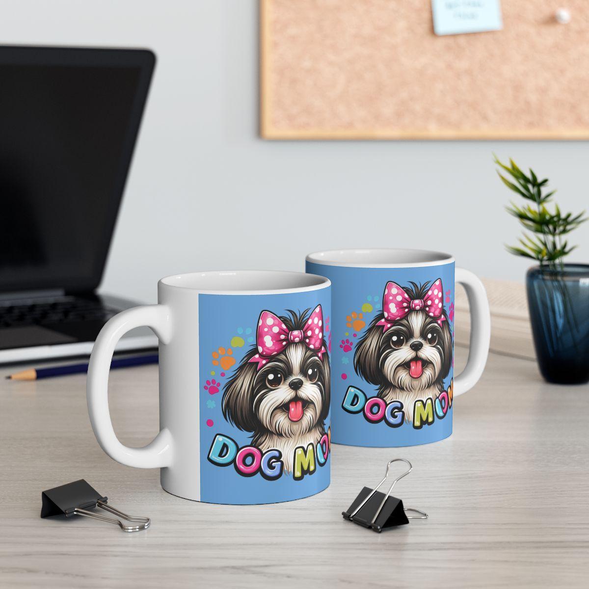 Shih Tzu Dog Mom Ceramic Mug - Shih Tzu Gifts