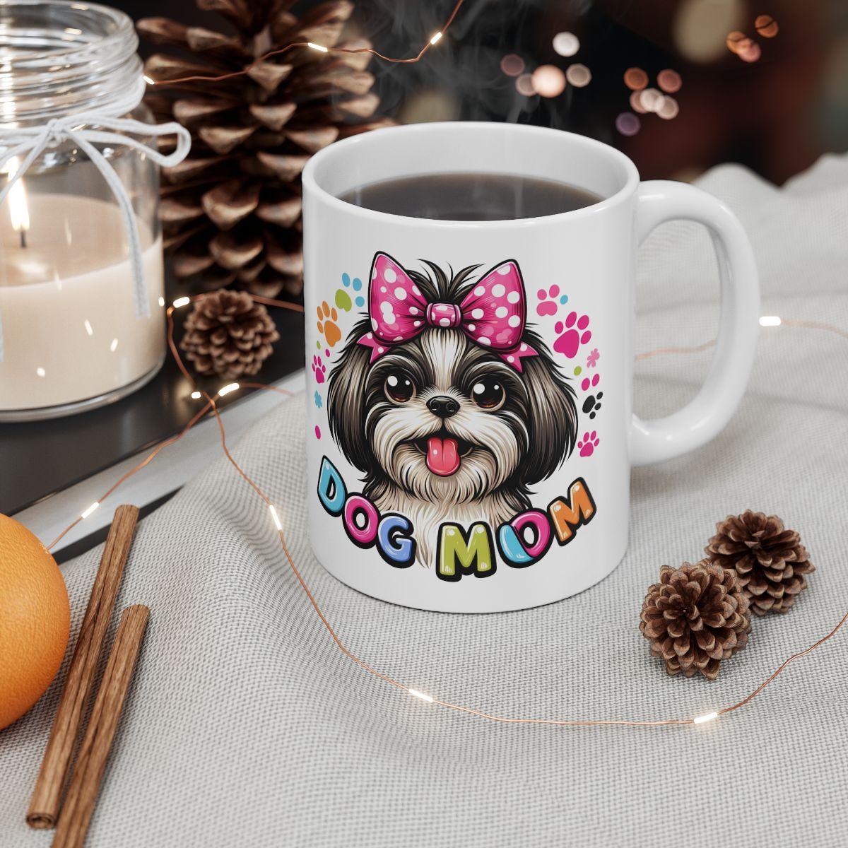 Shih Tzu Dog Mom Ceramic Mug - Shih Tzu Gifts
