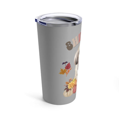 Shih Tzu In Fall Tumbler - Shih Tzu Gifts
