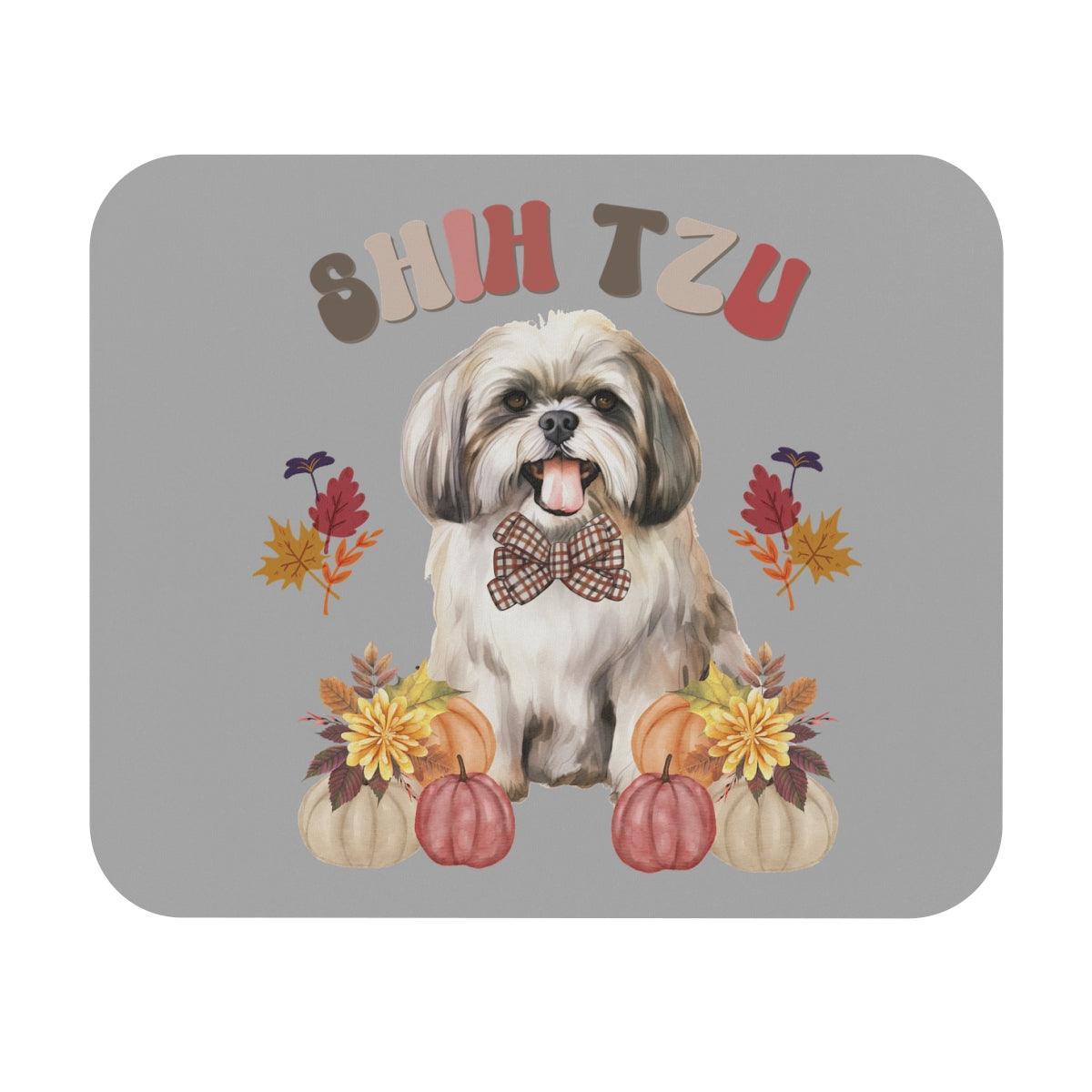 Shih Tzu In Fall Mouse Pad - Shih Tzu Gifts