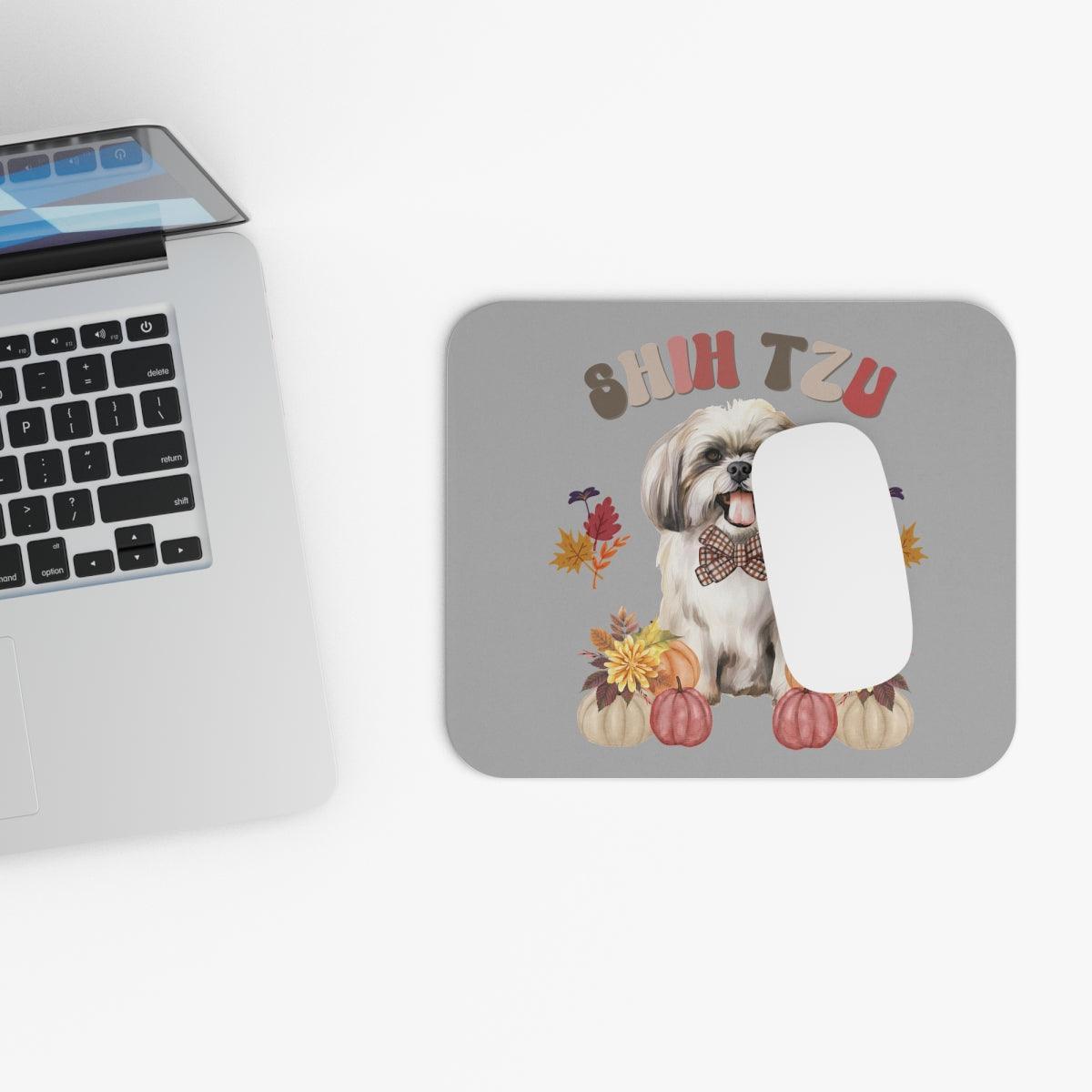 Shih Tzu In Fall Mouse Pad - Shih Tzu Gifts