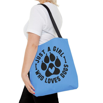 Just a Girl Who Loves Dogs Tote Bag