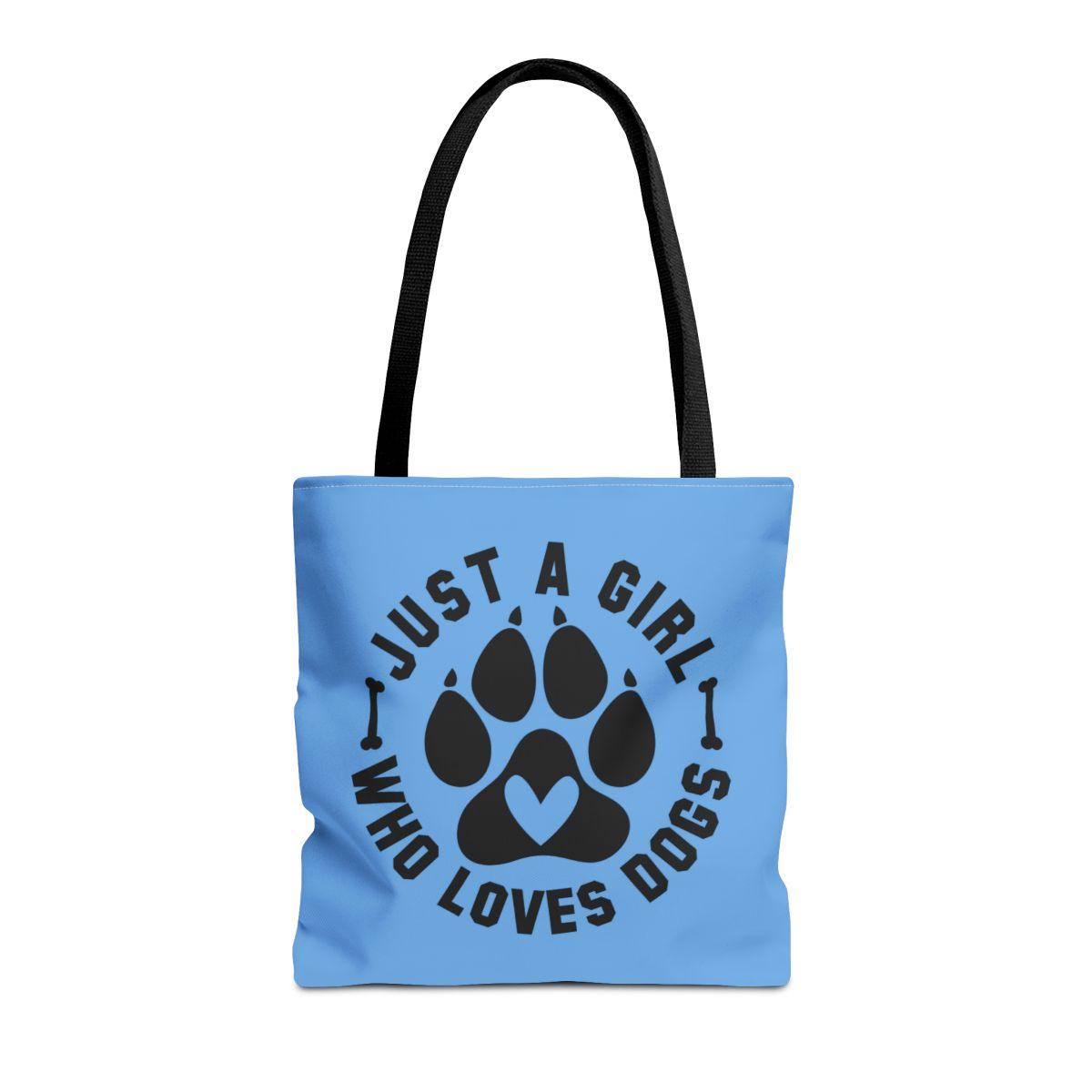 Just a Girl Who Loves Dogs Tote Bag