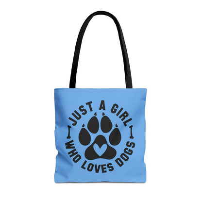 Just a Girl Who Loves Dogs Tote Bag
