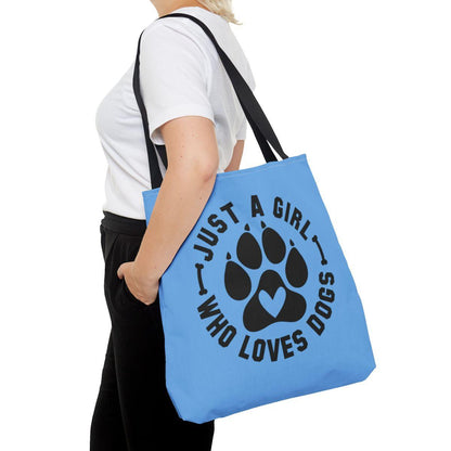 Just a Girl Who Loves Dogs Tote Bag