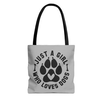Just a Girl Who Loves Dogs Tote Bag