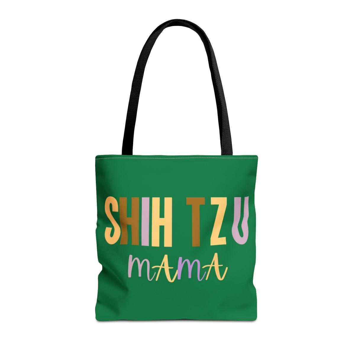 Shih Tzu Mama Words Tote Bag - Shih Tzu Gifts