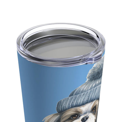 Merry Christmas Shih Tzu Tumbler - Perfect Holiday Gift for Dog Lovers - Shih Tzu Gifts