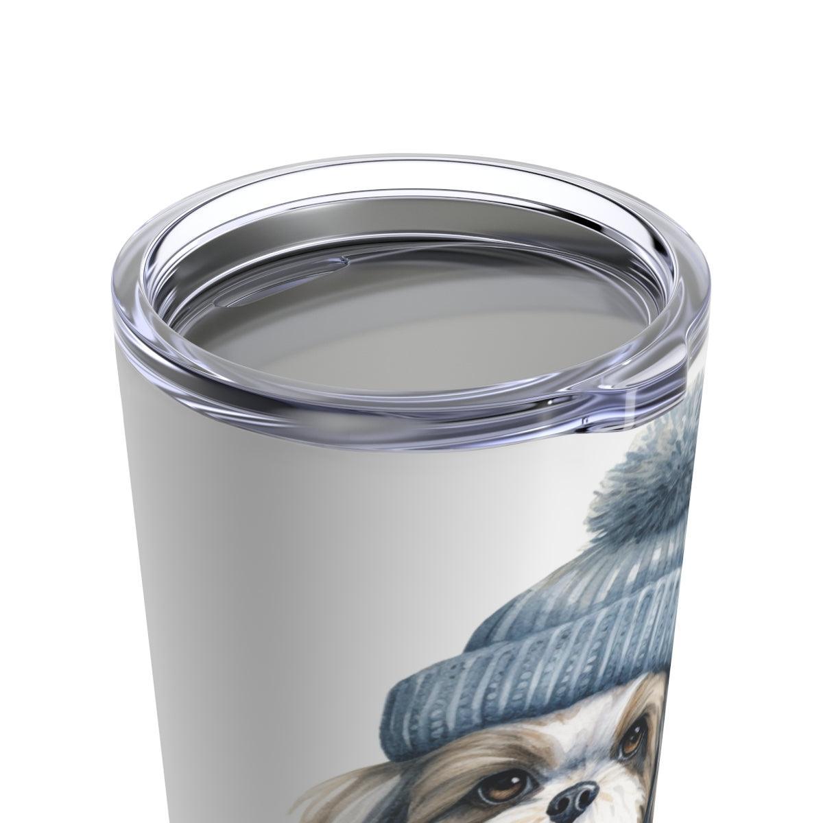 Merry Christmas Shih Tzu Tumbler - Perfect Holiday Gift for Dog Lovers - Shih Tzu Gifts
