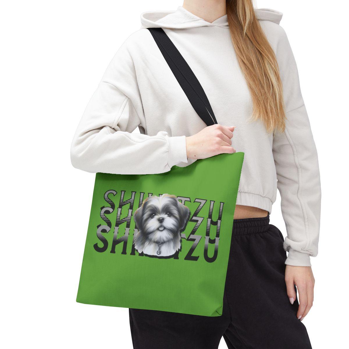 Shih Tzu Stack Tote Bag - Cute & Durable Gift for Shih Tzu Lovers