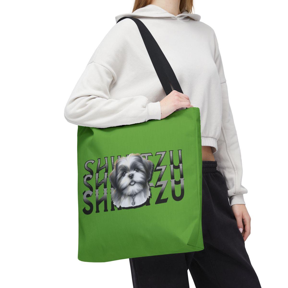 Shih Tzu Stack Tote Bag - Cute & Durable Gift for Shih Tzu Lovers
