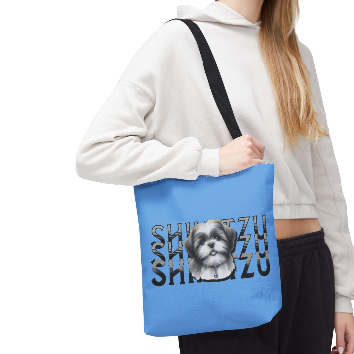 Shih Tzu Stack Tote Bag - Cute & Durable Gift for Shih Tzu Lovers