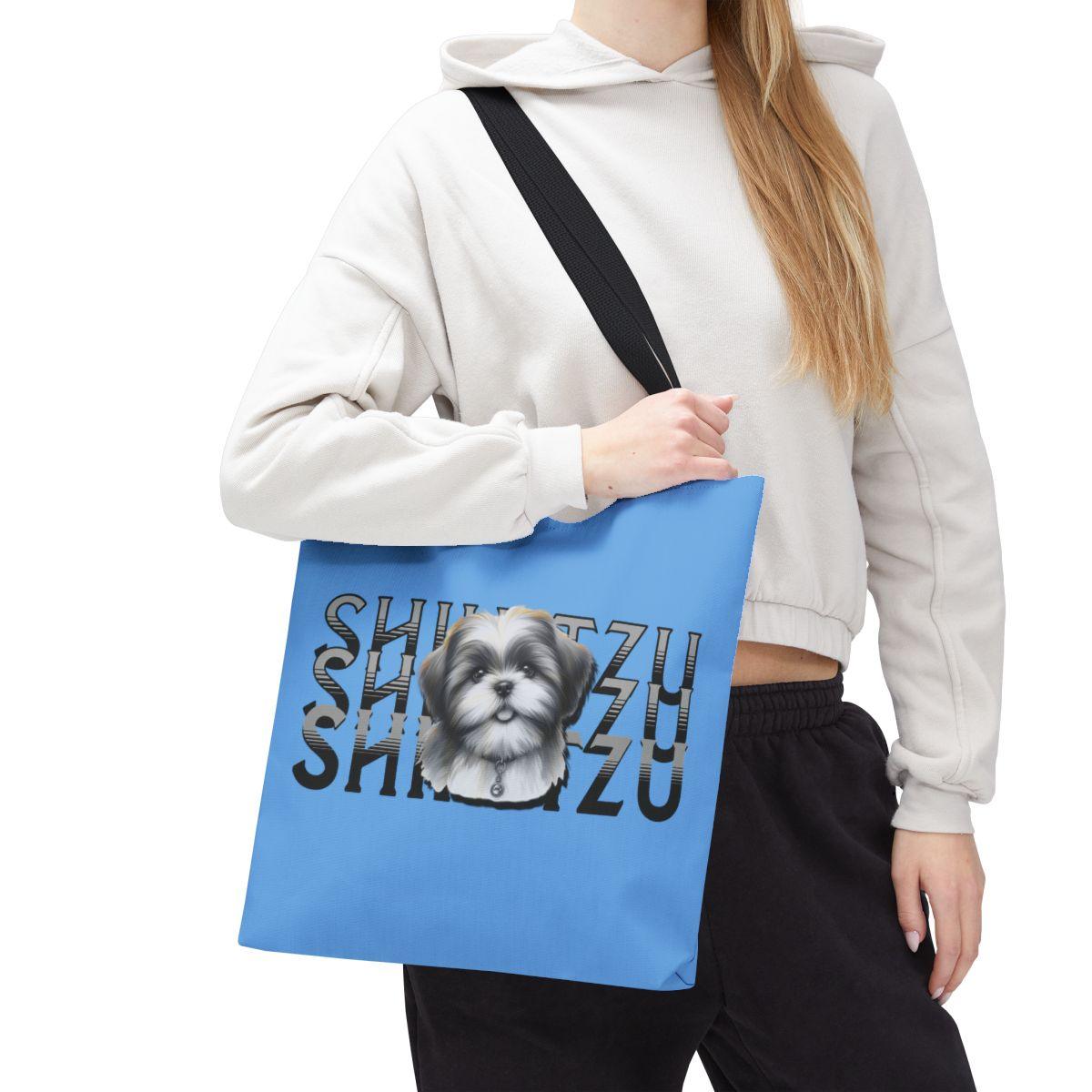 Shih Tzu Stack Tote Bag - Cute & Durable Gift for Shih Tzu Lovers