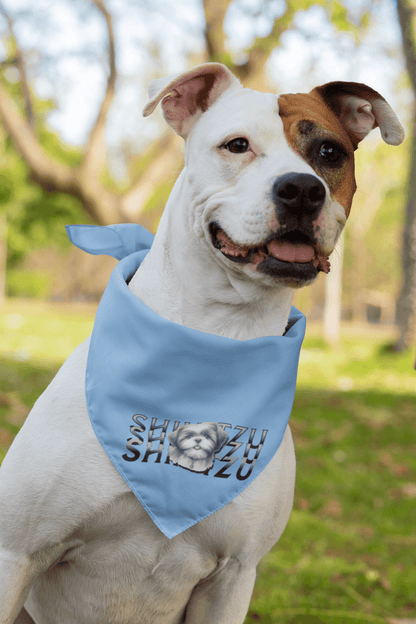 Adorable Shih Tzu Stack Dog Bandana – Cute & Stylish Pet Accessory