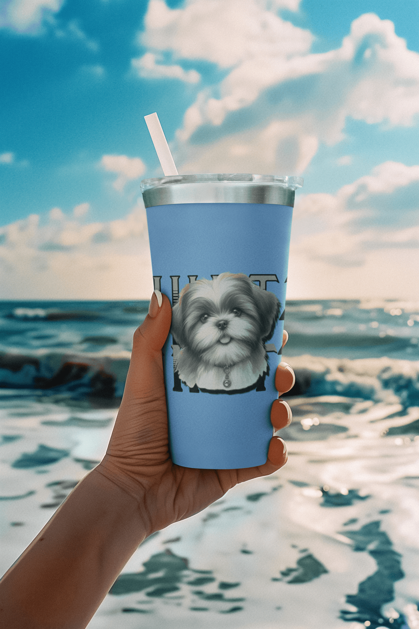 Shih Tzu Stack Tumbler - Cute & Insulated Gift for Shih Tzu Lovers