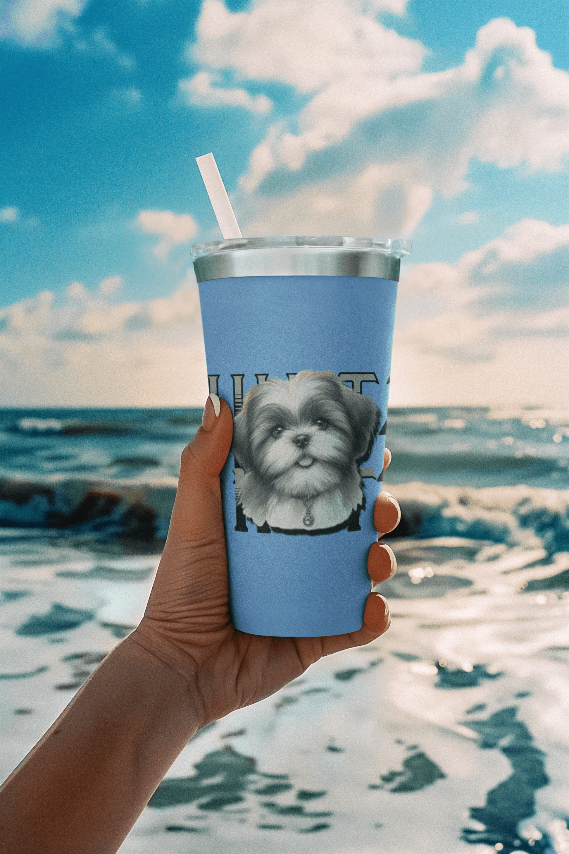 Shih Tzu Stack Tumbler - Cute & Insulated Gift for Shih Tzu Lovers