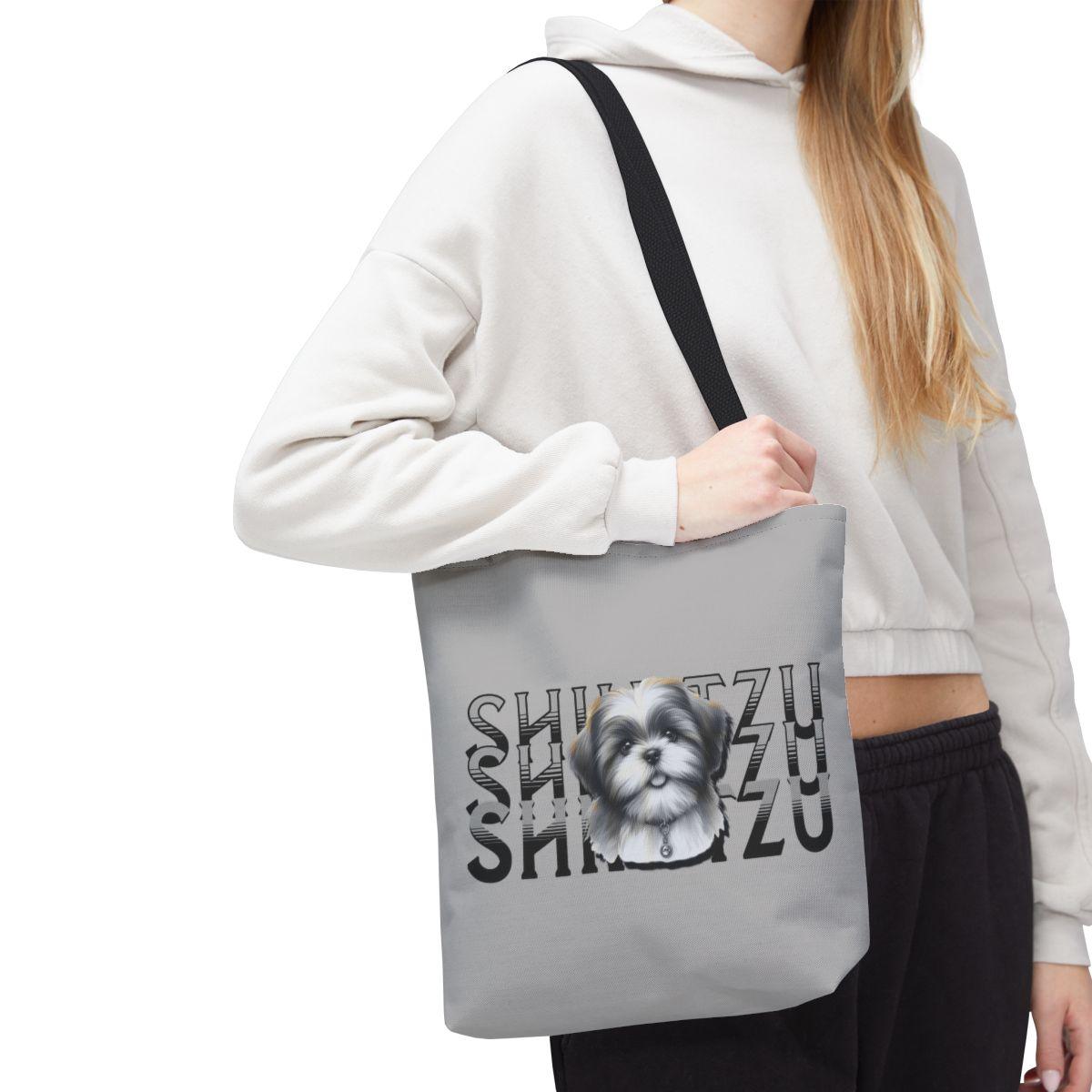 Shih Tzu Stack Tote Bag - Cute & Durable Gift for Shih Tzu Lovers