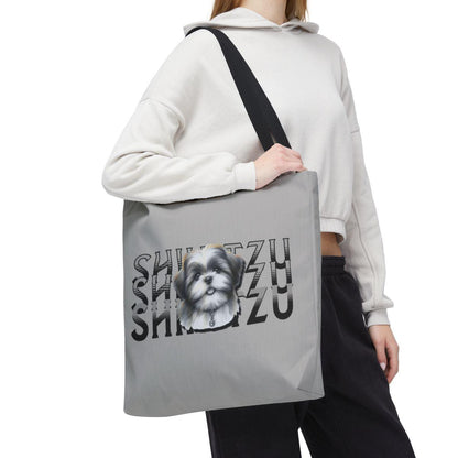 Shih Tzu Stack Tote Bag - Cute & Durable Gift for Shih Tzu Lovers
