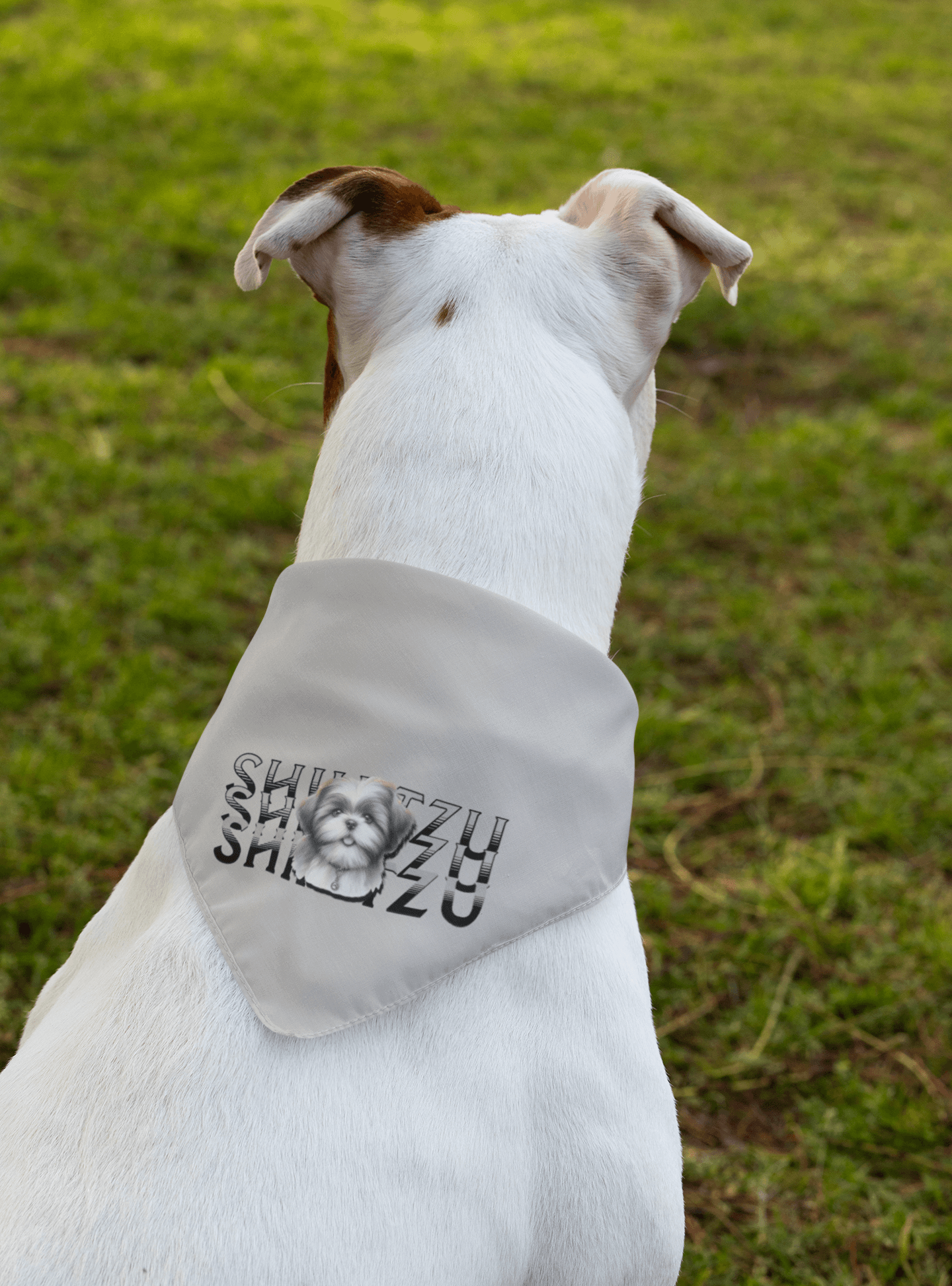 Adorable Shih Tzu Stack Dog Bandana – Cute & Stylish Pet Accessory