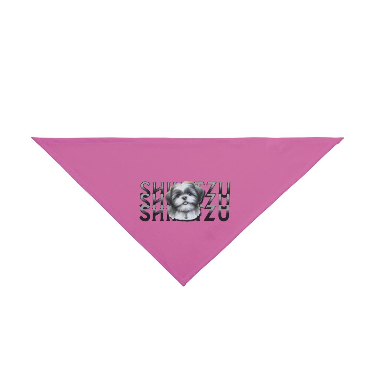 Adorable Shih Tzu Stack Dog Bandana – Cute & Stylish Pet Accessory