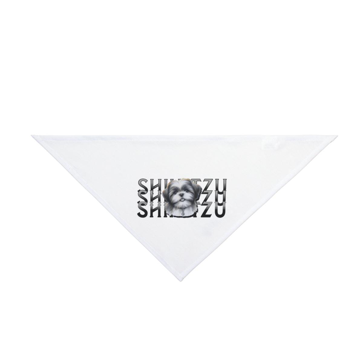 Adorable Shih Tzu Stack Dog Bandana – Cute & Stylish Pet Accessory