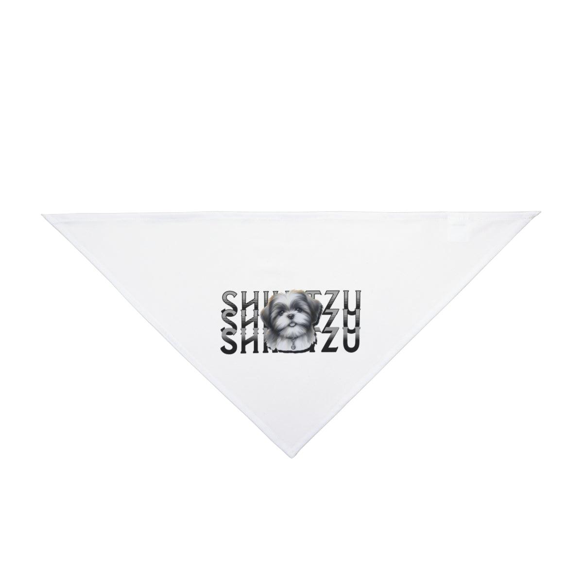Adorable Shih Tzu Stack Dog Bandana – Cute & Stylish Pet Accessory