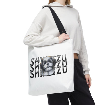Shih Tzu Stack Tote Bag - Cute & Durable Gift for Shih Tzu Lovers