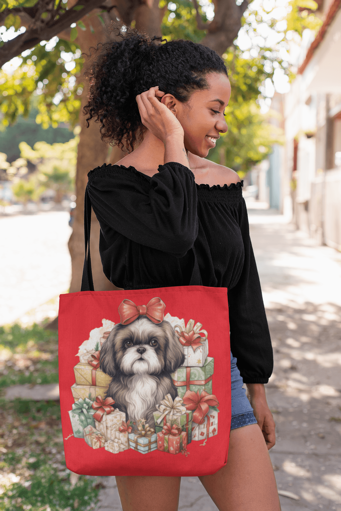 Christmas Gifts Shih Tzu Tote Bag - Shih Tzu Gifts